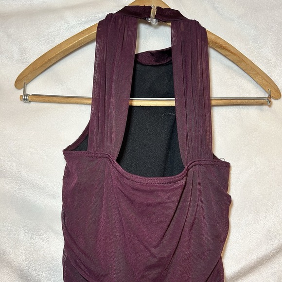 Weissman Balera Dance Costume 13083 Halter Neck‎ Ballet Dress Purple MA - Picture 3 of 9